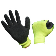 NMSAFETY safety liner warm latex coated working guantes de invierno